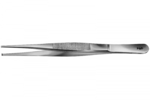 Пинцет Tissue forceps 1х2 250mm